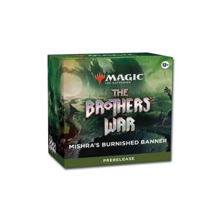 [SPANISH] Magic The Gathering War of the Brothers Brazen Brawlers Mishra's Gleaming Presentation Pack
