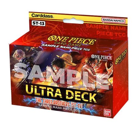 [ENGLISH] One Piece Card Game Ultra Deck The Three Brothers [ST-13]