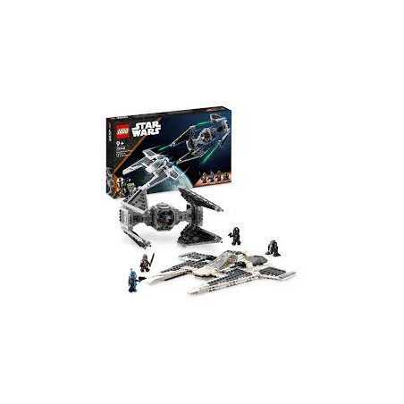 LEGO 75348 Star Wars Mandalorian Fang Fighter VS TIE Interceptor