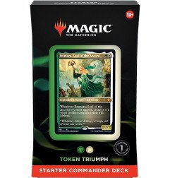 [ENGLISH] Magic The Gathering Starter Commander Deck Token Triumph
