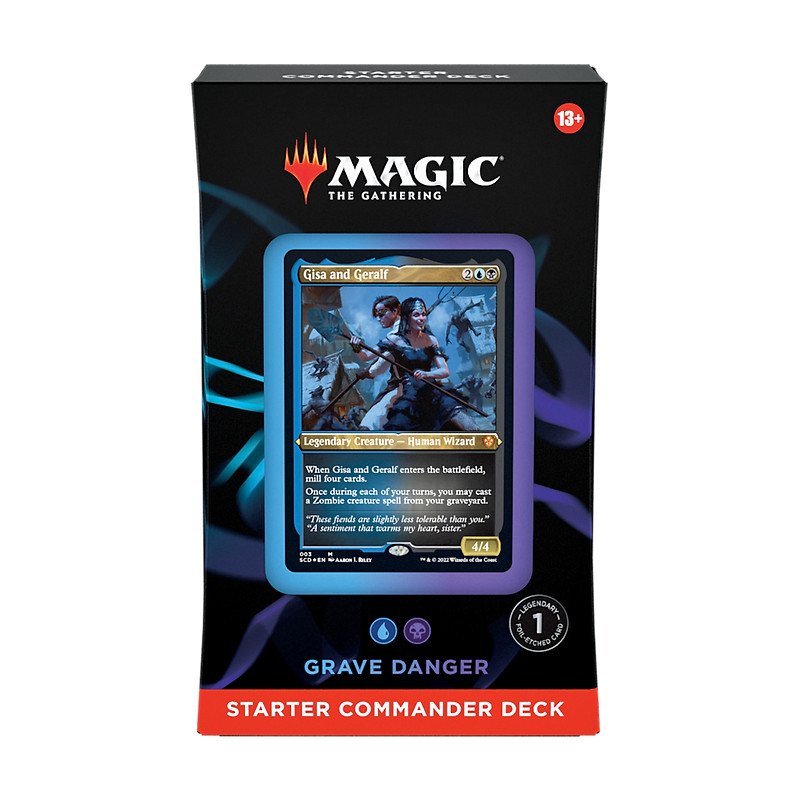 [ENGLISH] Magic The Gathering Starter Commander Deck Grave Danger