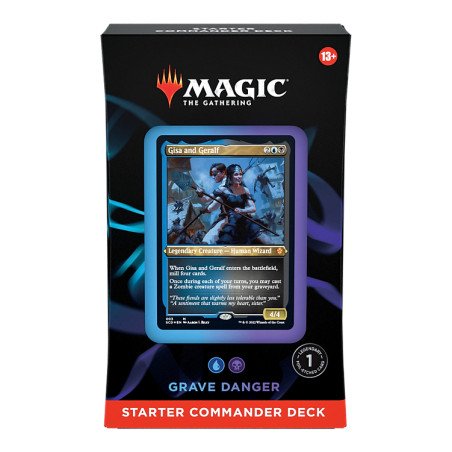 [ENGLISH] Magic The Gathering Starter Commander Deck Grave Danger