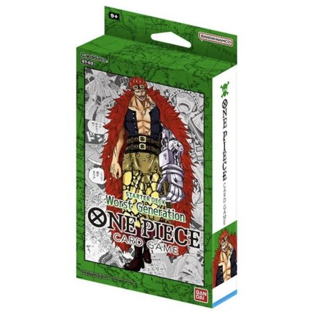 [INGLÉS] One Piece Card Game Starter Deck -Worst Generation- [ST-02]