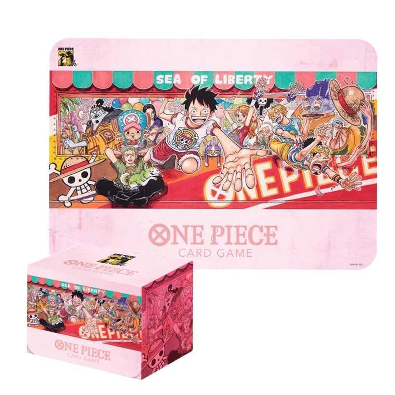 One Piece Card Game: Playmat & Storage Box Set 25th Edition One Piece Card Game: Playmat & Storage Box Set 25th Edition