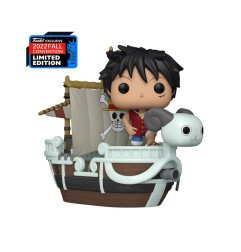 One Piece POP! Animation Luffy With Going Merry 111 Fall Convention Limited Edition 2022 Exclusive