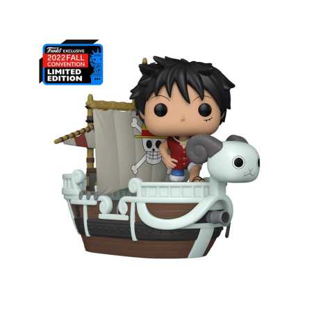 One Piece POP! Animation Luffy With Going Merry 111 Fall Convention Limited Edition 2022 Exclusive