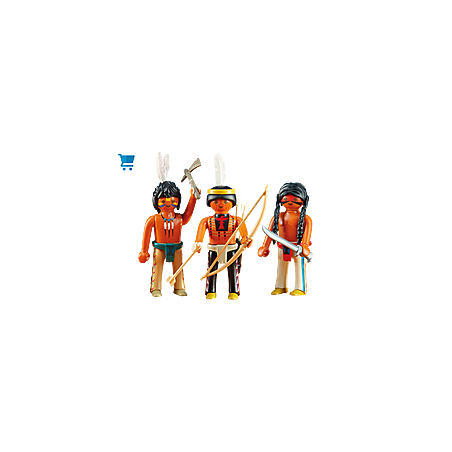 Playmobil 6272 3 Indios Sioux