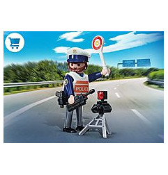 Playmobil 71201 Policía de tráfico