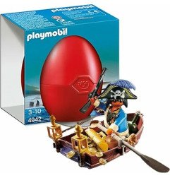 Playmobil 4942 Pirate with a boat