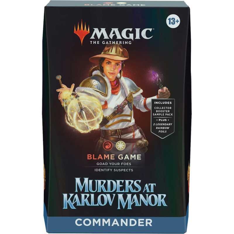 [INGLÉS] Magic The Gathering Asesinatos en la Mansión Karlov Commander Blame Game