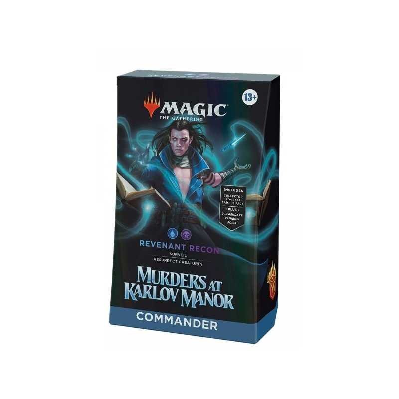 [INGLÉS] Magic The Gathering Asesinatos en la Mansión Karlov Commander Revenant Recon