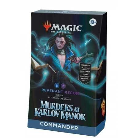 [INGLÉS] Magic The Gathering Asesinatos en la Mansión Karlov Commander Revenant Recon