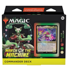 [ENGLISH] Magic The Gathering March of The Machine Call for Backup Commander Deck