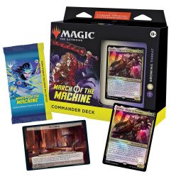 [ENGLISH] Magic The Gathering March of The Machine Growing Threat Commander Deck