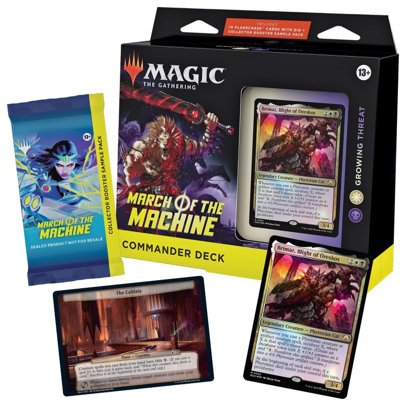 [ENGLISH] Magic The Gathering March of The Machine Growing Threat Commander Deck