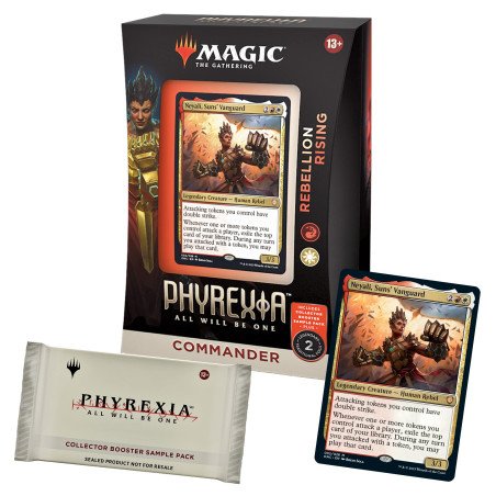 [ENGLISH] Magic The Gathering Phyrexia All will be one Rebellion Rising Commander Deck