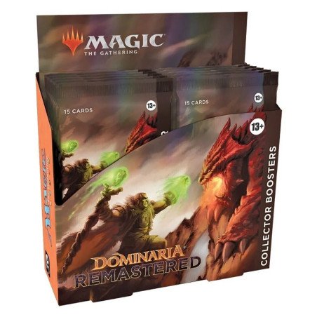 [INGLÉS] Magic The Gathering Dominaria Remasterizada Caja de Sobres de Coleccionista