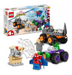 Lego 10782 Marvel Spidey y Su Super Equipo Camiones de Combate de Hulk y Rino