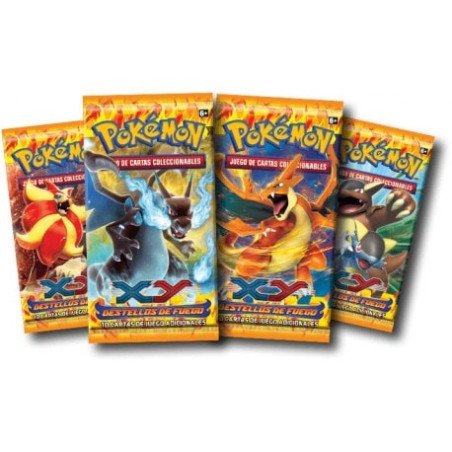[ESPAÑOL] Juego de cartas coleccionables Pokémon XY Destellos de Fuego