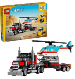 31146 Camión Plataforma con Helicóptero