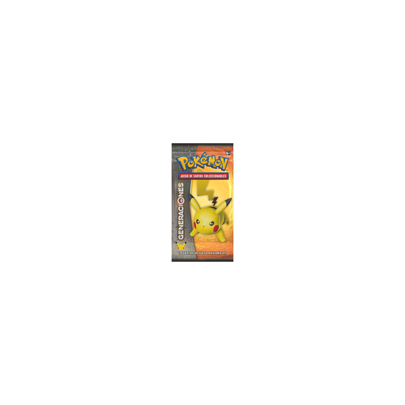 [SPANISH] Pokémon TCG Generaciones Booster