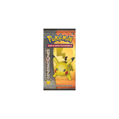 [SPANISH] Pokémon TCG Generaciones Booster