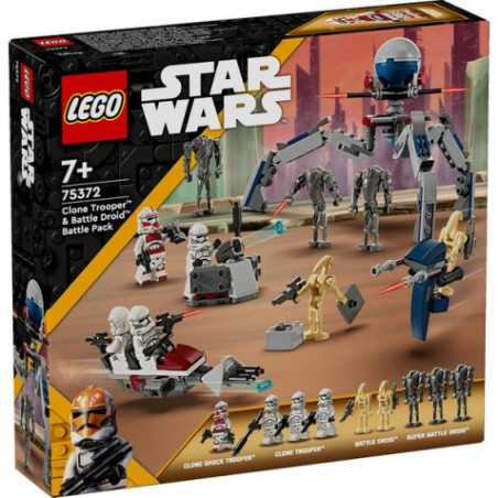 75372 Pack de Combate: Soldado Clon y Droide de Combate