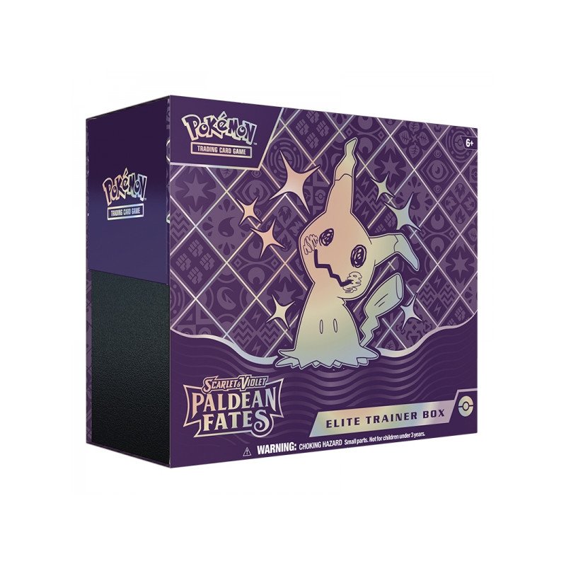 [ENGLISH] Pokémon Elite Trainer Box Scarlet & Violet Paldean Fates