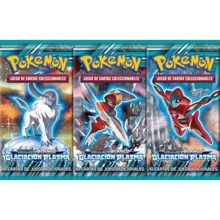 JCC Pokémon Negro y Blanco Glaciación Plasma
