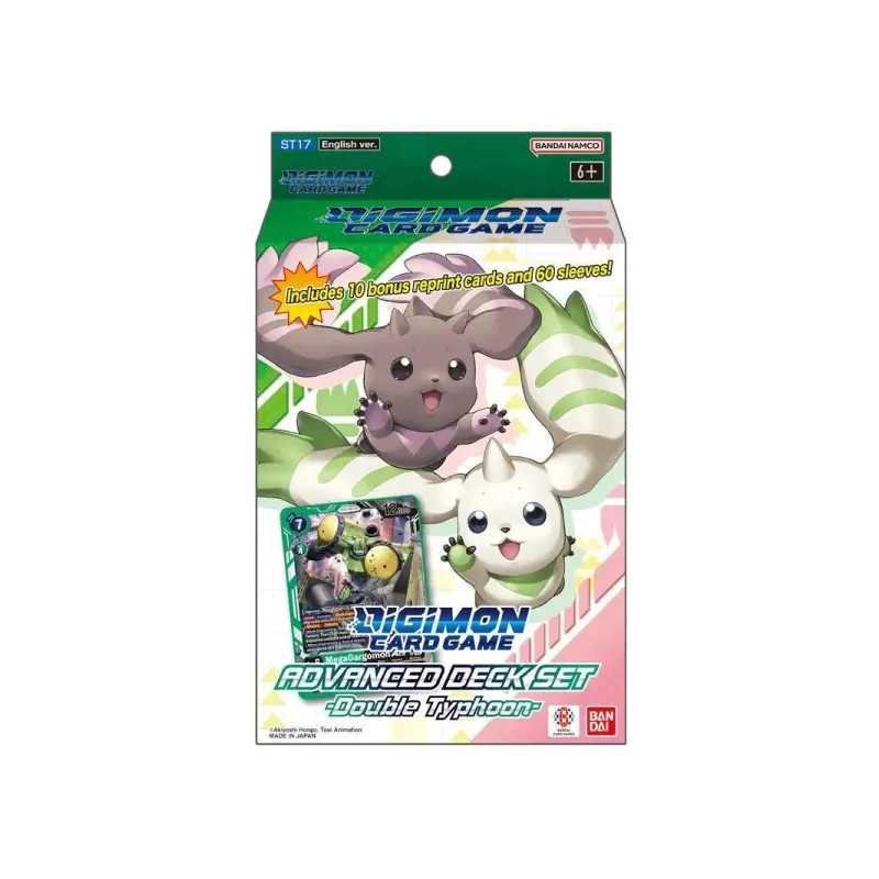 [INGLÉS] Digimon TCG Advanced Deck Set ST17 Double Typhoon