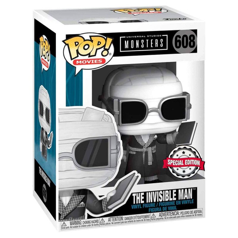 Monsters POP! Movies The Invisible Man Special Edition 608