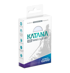 Ultimate Guard Katana Inner Sleeves Standard Size Transparent (100)