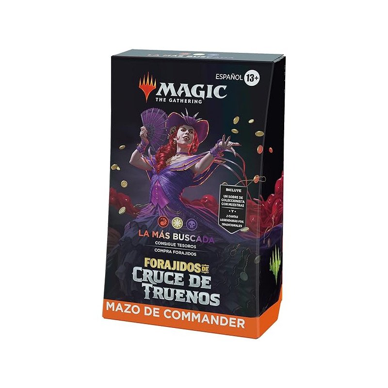 [SPANISH] Magic: The Gathering Outlaws of Thunder Junction Commander Deck Most Wanted
