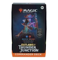 [ENGLISH] Magic: The Gathering Outlaws of Thunder Junction Commander Deck Quick Draw