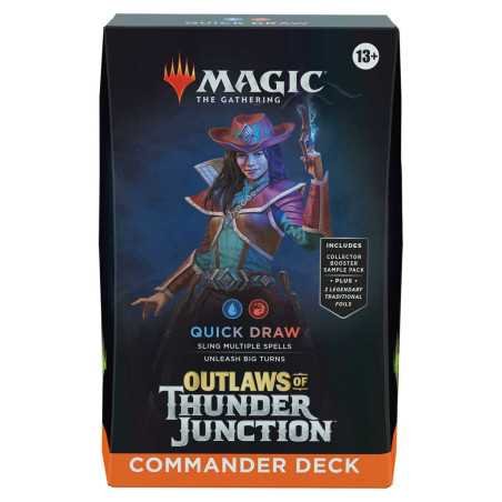 [INGLÉS] Magic The Gathering Forajidos de Cruce de Truenos Mazo Commander Rápida y letal