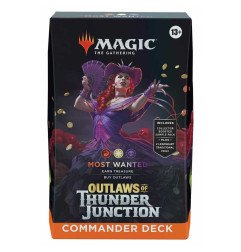 [ENGLISH] Magic: The Gathering Outlaws of Thunder Junction Commander Deck Most Wanted