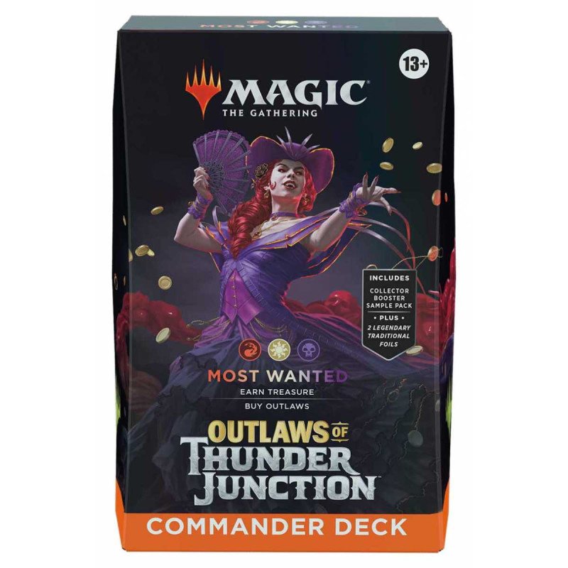 [ENGLISH] Magic: The Gathering Outlaws of Thunder Junction Commander Deck Most Wanted