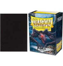 Dragon Shield Sleeves: Black Matte (100)