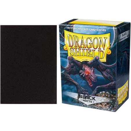 Dragon Shield Sleeves: Black Matte (100)