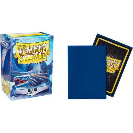 Dragon Shield Sleeves: Blue Matte (100)