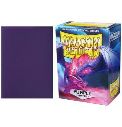 Dragon Shield Sleeves: Purple Matte (100)