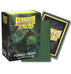 Dragon Shield Sleeves: Forest Green Matte (100)
