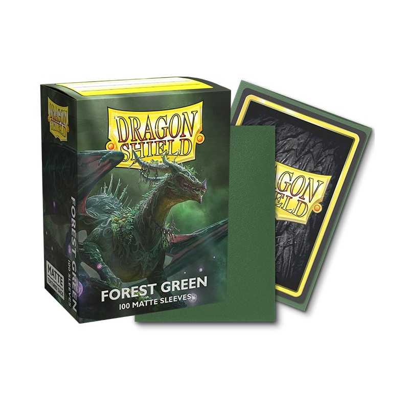 Fundas Dragon Shield: Forest Green Matte (100) Fundas Dragon Shield: Forest Green Matte (100)