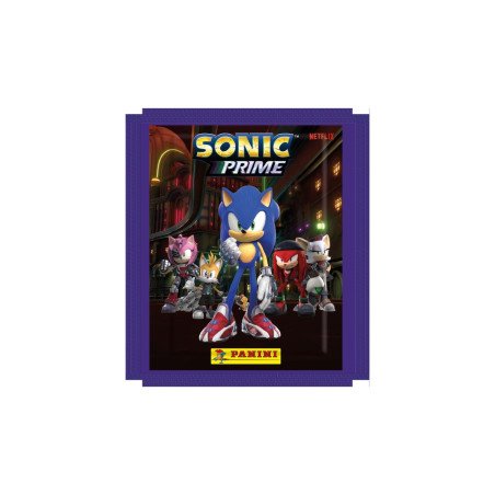 Sobre de pegatinas de Sonic Prime