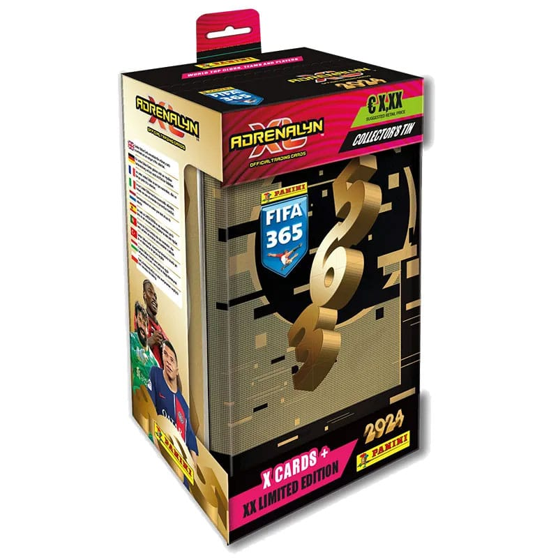 Tin Box Adrenalyn FIFA 365 2024 Tin Box Adrenalyn FIFA 365 2024