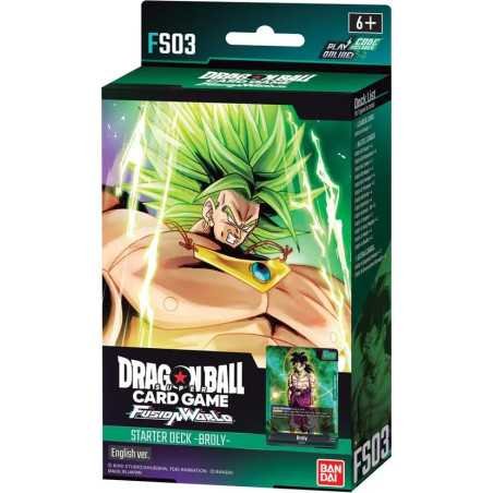 [ENGLISH] Dragon Ball Super Fusion World: Broly Starter Deck [FS03]