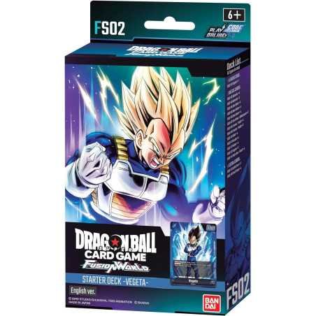 [ENGLISH] Dragon Ball Super Fusion World: Vegeta Starter Deck [FS02] (2nd Wave)