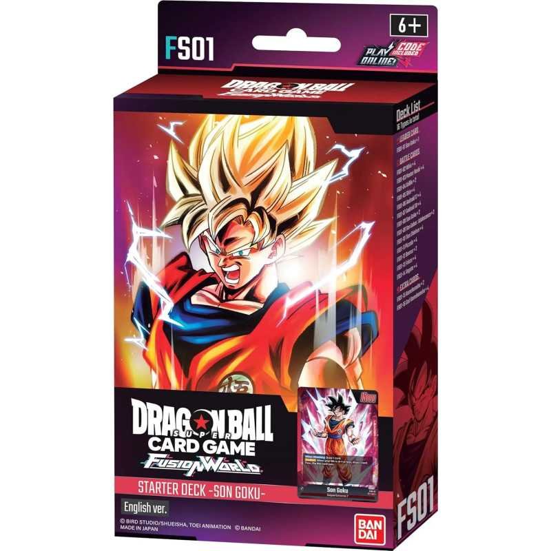 [ENGLISH] Dragon Ball Super Fusion World: Son Goku Starter Deck [FS01] (2nd Wave)