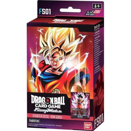 [ENGLISH] Dragon Ball Super Fusion World: Son Goku Starter Deck [FS01]