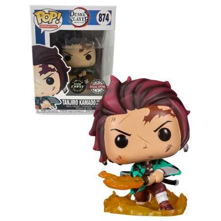 Demon Slayer POP! Animation Tanjiro Kamado Special Edition Glow Chase